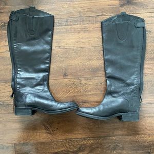 Sam Edelman black boots size 6 riding boot